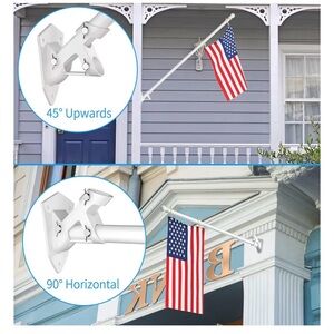 NEW IN BOX - Flag pole with American flag